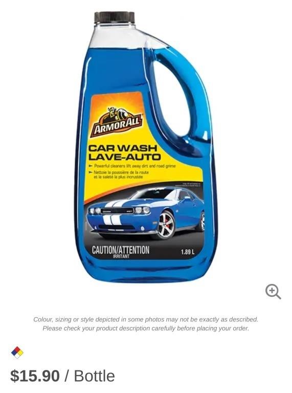 ARMOR ALL Car Wash Concentrate, 1.89 L,  Jug