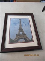 16" x 13" Eifel Tower Print