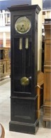 European Art Deco Oak Cased Grandfather Clock.