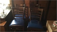 Wooden dining chairs