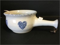 The Homestead Cape Breton Pottery Server Hearts