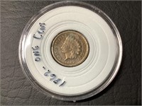 1862 INDIAN HEAD PENNY