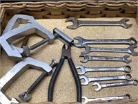 Tool lot wrenches, clamps, etc.