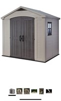 Keter Factor 8x6 Large Resin Outdoor Shed