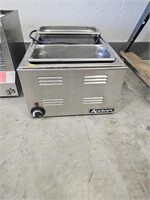 Adcraft steam table with 2 pans