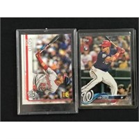 Two Juan Soto Rookie Cards