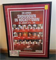 Multi Autographed 3rd Showdown In Hockey Town