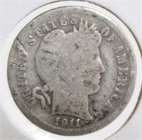 1911 Barber Dime