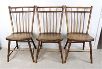 Reproduction Old New England Chair Set of Three