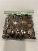 (500) Wheat Pennies