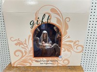 13 piece Hand Painted Nativity Set Figurines