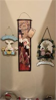 Lot of Hanging Decor Easter, Thanksgiving, Fall