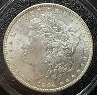 1904-O Morgan Silver Dollar (UNC)