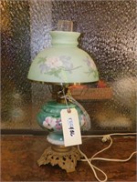 Antique Hurricane Lamp Approx. 23" Tall