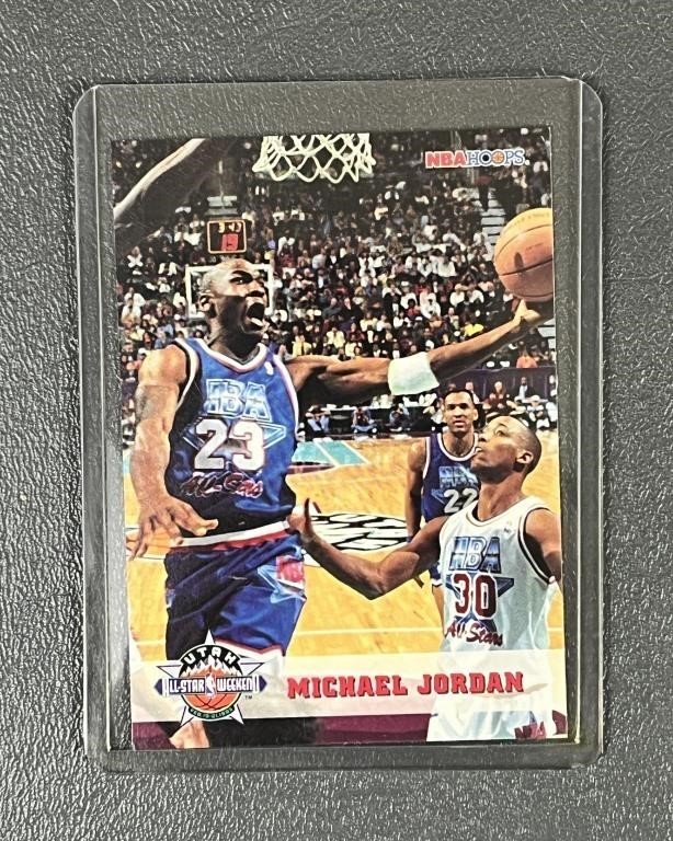 1993 NBAHoops All-Star Michael Jordan Card #257