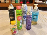 Variety of Hair Products