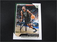 2018-19 HOOPS KHRIS MIDDLETON AUTOGRAPH