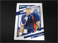 2021 DONRUSS JOHN ELWAY AUTOGRAPH COA