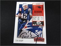 2018 CONTENDERS TOM BRADY AUTOGRAPH COA