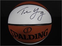 TRAE YOUNG SIGNED BASKETBALL COA