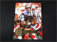 1995 PINNACLE STEVE YOUNG AUTOGRAPH COA