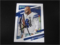 2021 DONRUSS DAK PRESCOTT AUTOGRAPH COA