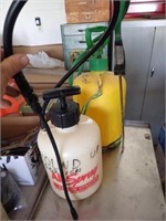 Pair of Hand Poly Weed Sprayers