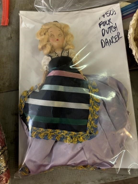 1950’s folk dancer doll