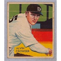 1935 Diamond Stars Crease Free Alvin Crowder