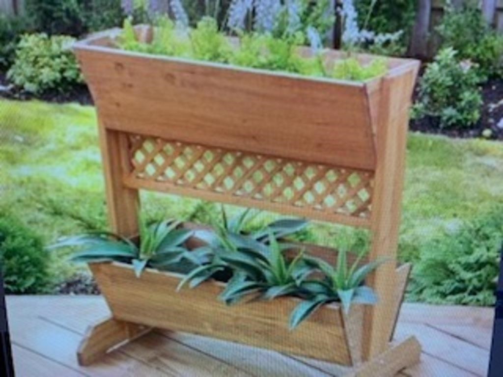 Planter Box 2-Tier 32" x 17.99"