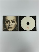 Autograph COA Adele CD