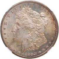 $1 1893-CC NGC MS64+ CAC