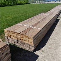 192 pcs. 1" x 6" x 12' PREMIUM CEDAR LUMBER