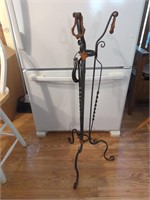 Wrought iron plant stand