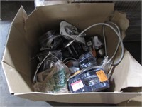 Box of Assorted Plumbing Supplies