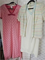 1960s Dresses Hot Pink Lace etc