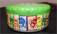 Green M&M Food Container