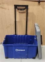 Kobalt 24" Rolling Toolbox. Has a Crack in Lid,