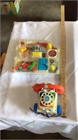Fisher price phone toy, see n play toy