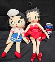 2 Betty Boop Dolls - Toast of Town, Stars & Stripe