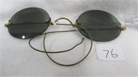 Civil War Era Soldier's Wire Frame Sun Glasses