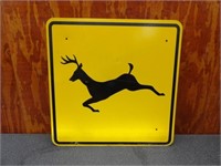 Deer sign 30x30