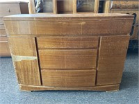 Vintage Wood Dresser 48” x 19” x 34”

(top