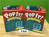 Letters & Numbers Pop It! Lot of 6