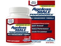 (02/07/24) 60 Ct Ageless Male Performance Nitric O