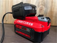 Craftsman V20 4.0 AH Battery and Charger