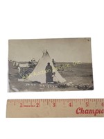 Real Photo Postcard Native American Photo