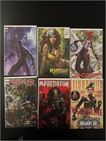 Lot of 6 Marvel exclusive variants