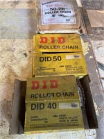 Roller chain. 40. 50. 50-2R. Pieces
