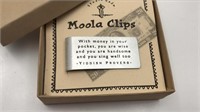 Niob Moola Clip Money Clip W/ Yiddish Proverb